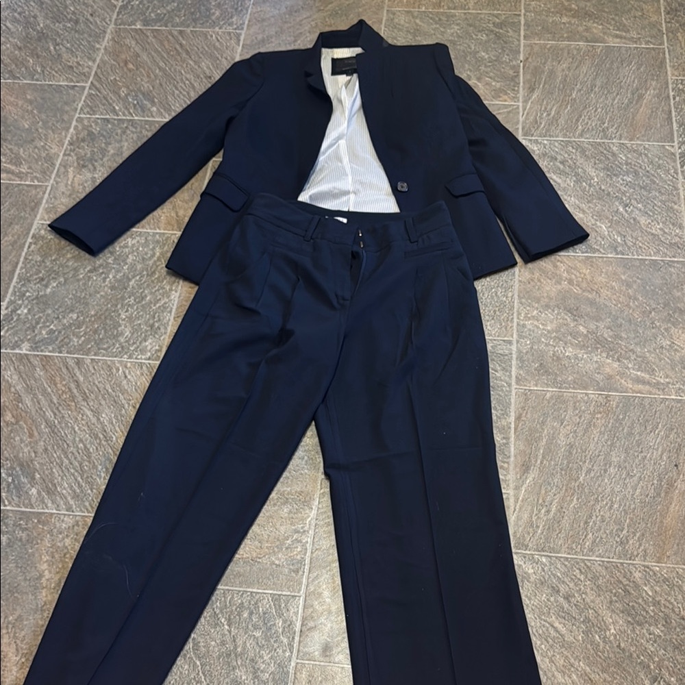 J. Crew Navy Blue Pantsuit